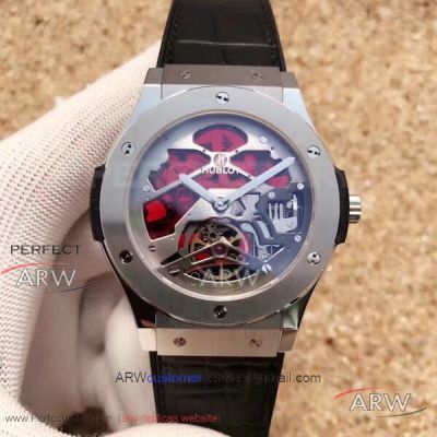 TF Factory Hublot Classic Fusion Ultra-Thin Skeleton Tourbillon 45mm Hub6010 Automatic Watch